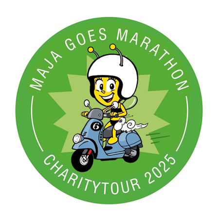 Maskottchen Biene Vespa