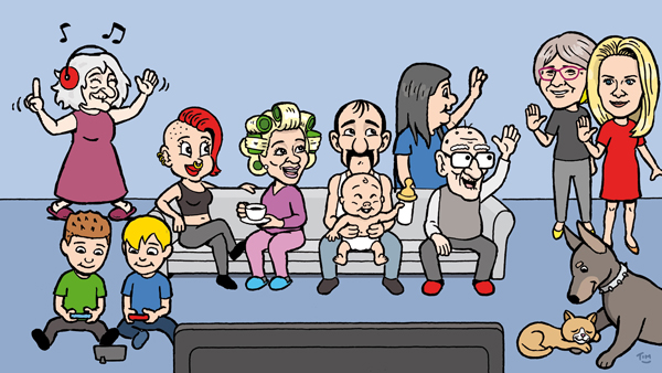 Comiczeichner Comic-Illustration Illustratio Beispiel 2 Comiczeichner Comic-Illustration Illustratio Beispiel 2